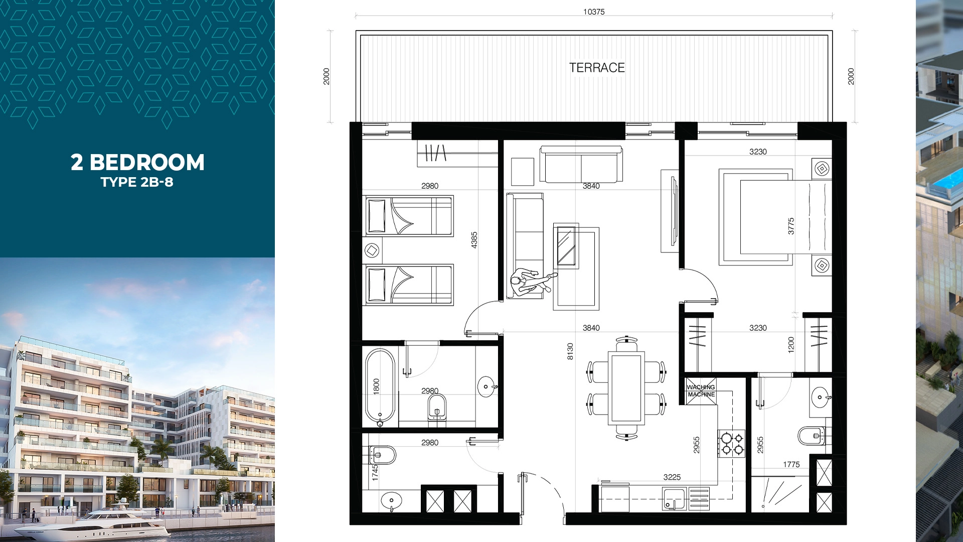 2 BR - Type B